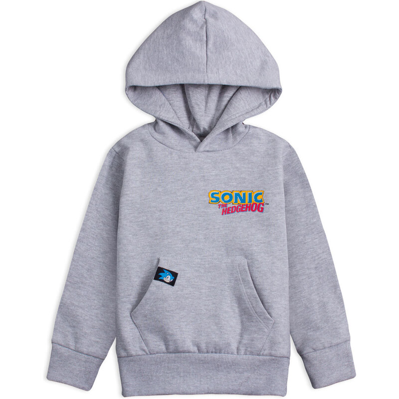 Chlapecká mikina SONIC šedá 88558806