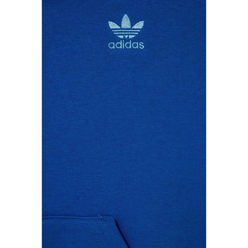 Dětská mikina adidas Originals s kapucí, hladká