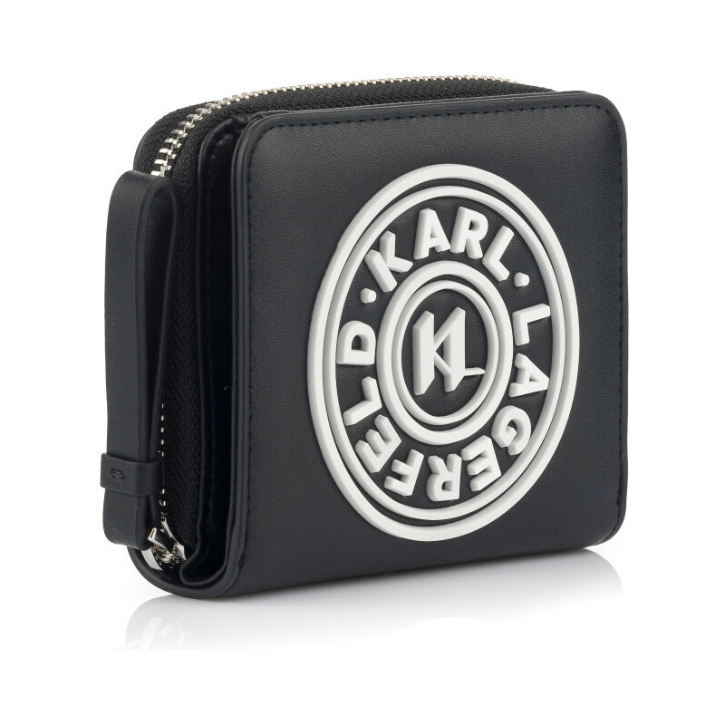 PENĚŽENKA KARL LAGERFELD K/SKUARE BIFOLD ZIP WALLET