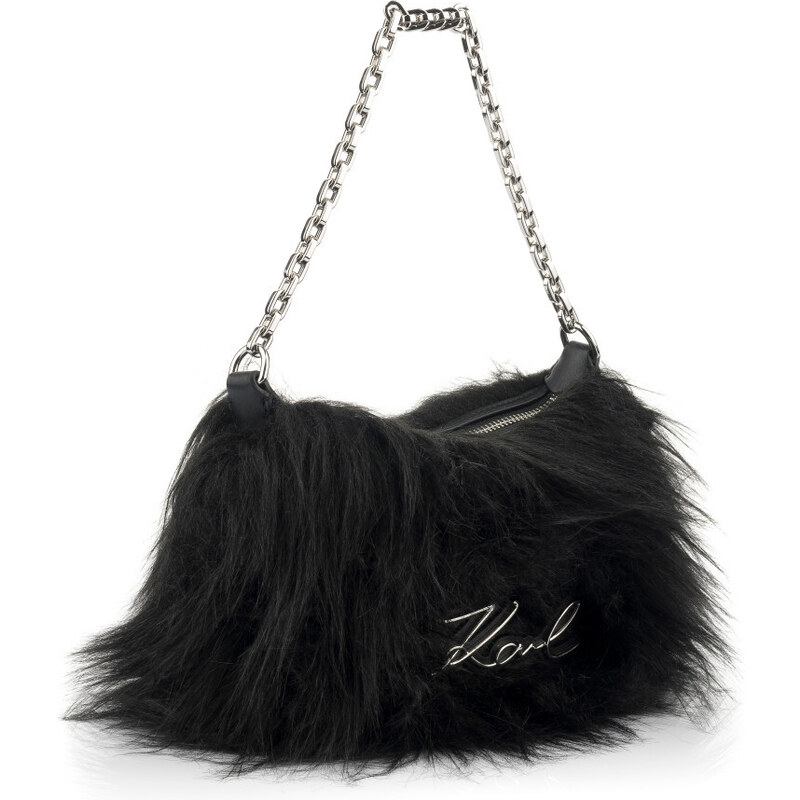 KABELKA KARL LAGERFELD K/EVENING MINI SHB FAUX FUR