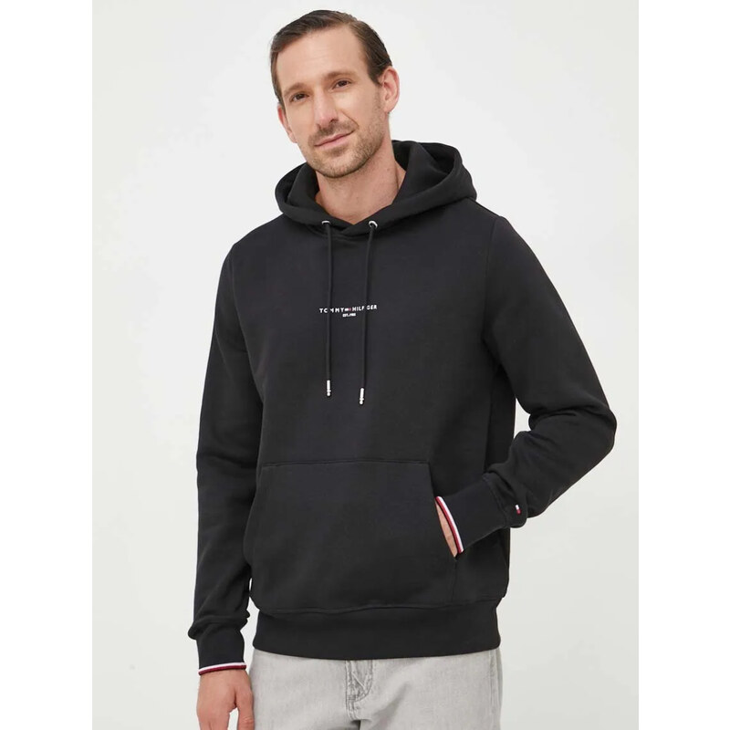 Tommy Hilfiger pánská černá mikina