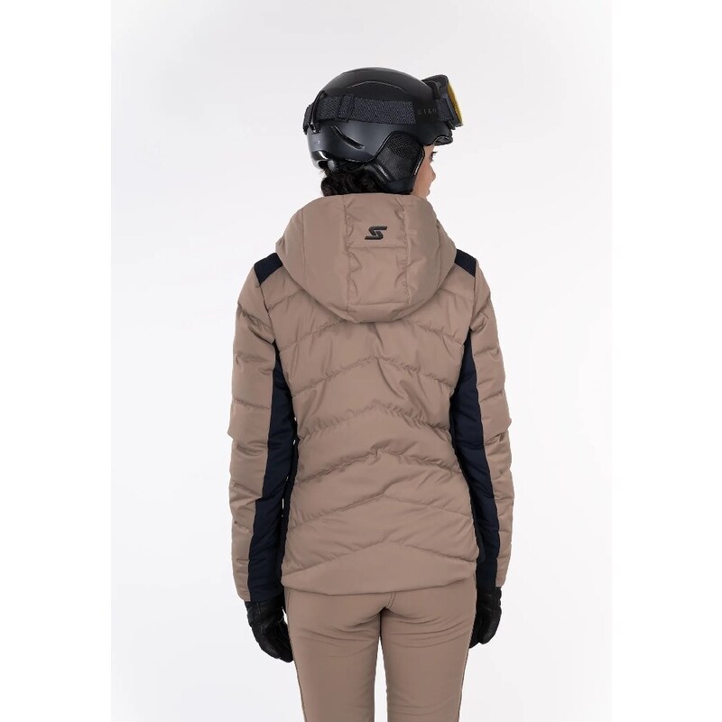 Stöckli STYLE ski jacket beige-black dámská bunda 23/24 béžová/černá S/36
