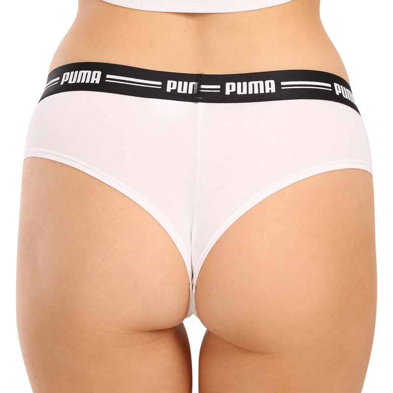 2PACK dámské kalhotky brazilky Puma bílé (603043001 317)