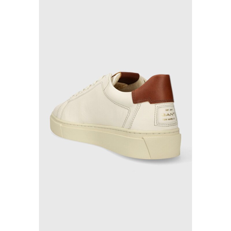 Kožené sneakers boty Gant Mc Julien béžová barva, 28631555.G260