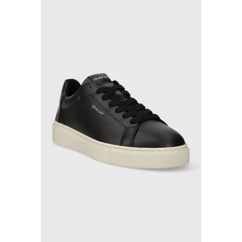 Kožené sneakers boty Gant Mc Julien černá barva, 28631555.G00