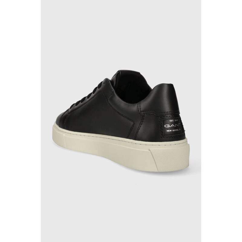 Kožené sneakers boty Gant Mc Julien černá barva, 28631555.G00