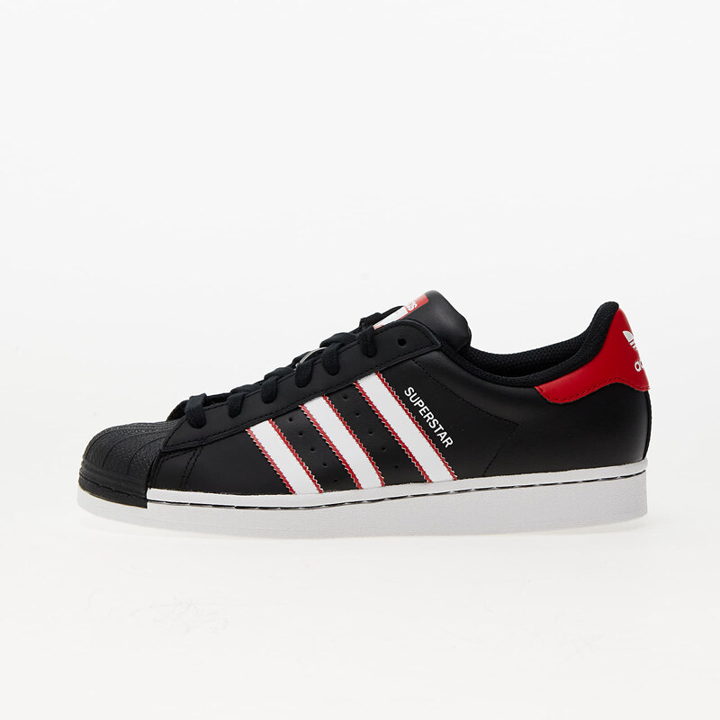 adidas Originals Pánské nízké tenisky adidas Superstar Core Black/ Ftw White/ Better Scarlet