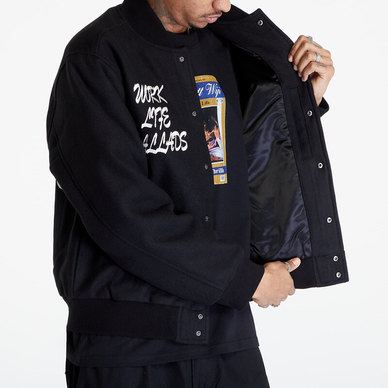 Carhartt WIP Work Varsity Bomber UNISEX Black