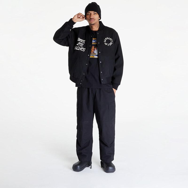 Carhartt WIP Work Varsity Bomber UNISEX Black