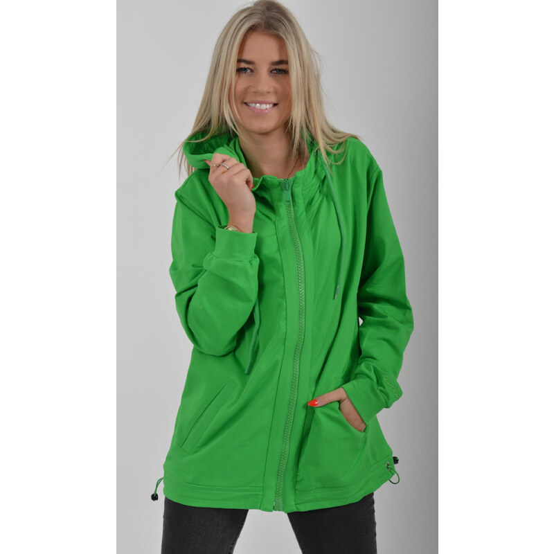Enjoy Style Zelená mikina na zip ES1656