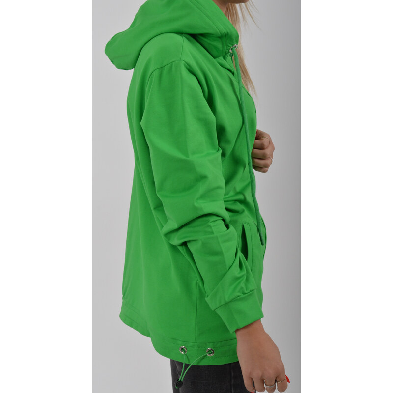 Enjoy Style Zelená mikina na zip ES1656