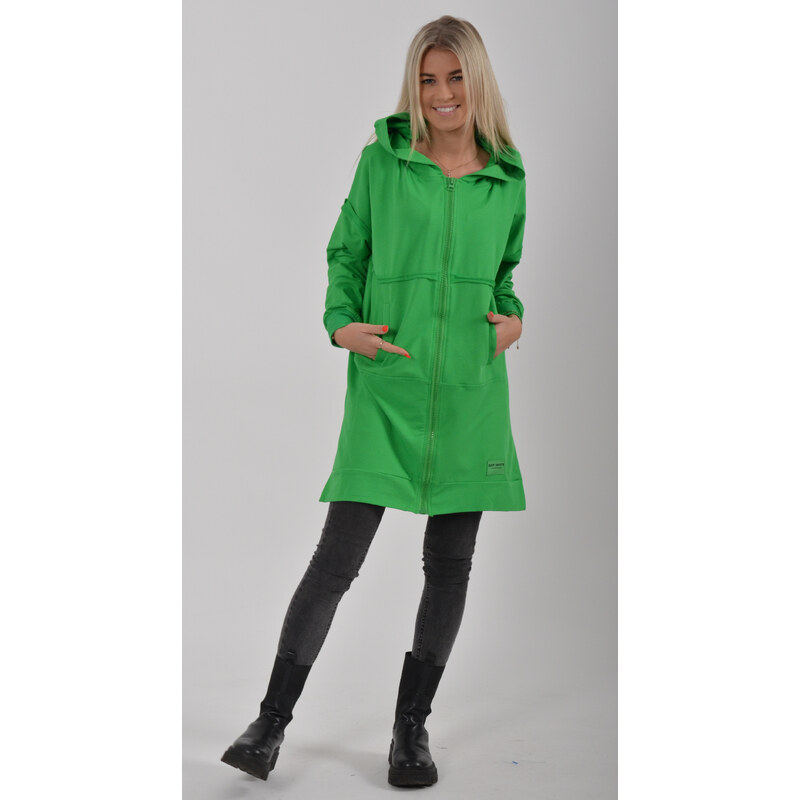 Enjoy Style Zelená mikina na zip ES1670