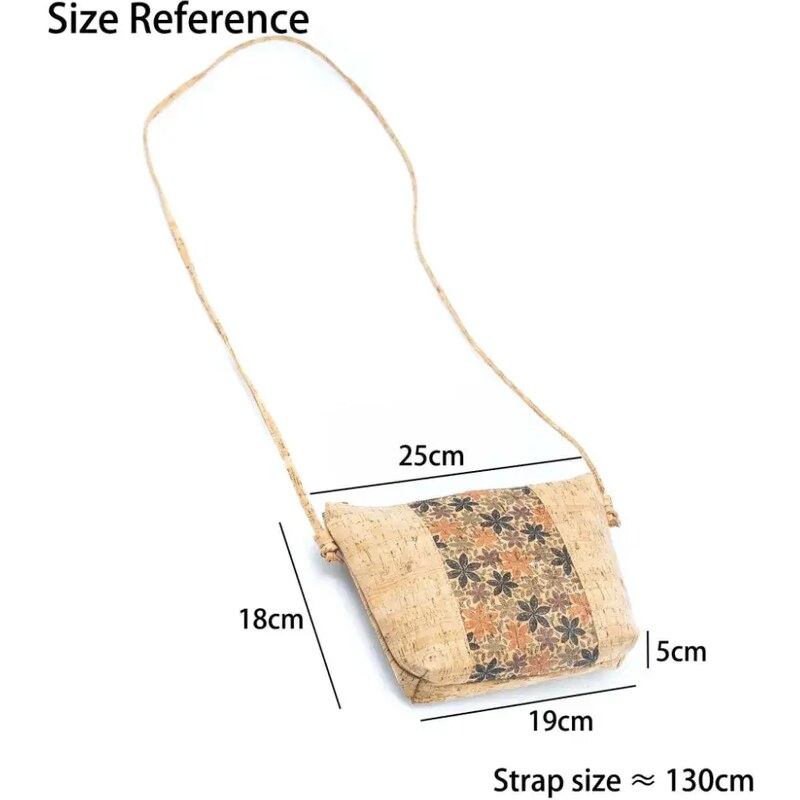 Cork Korková crossbody kabelka Medium smart