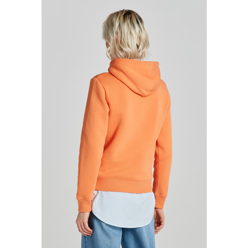 MIKINA GANT ARCHIVE SHIELD SWEAT HOODIE oranžová XS