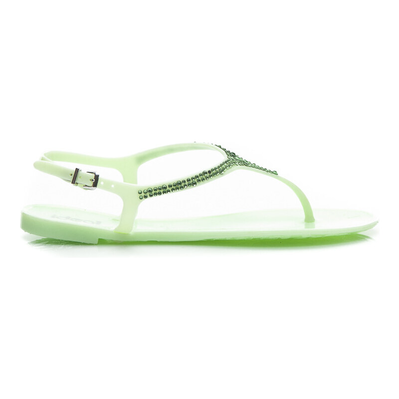 IDEAL Perfektní dámské sandálky - zelené