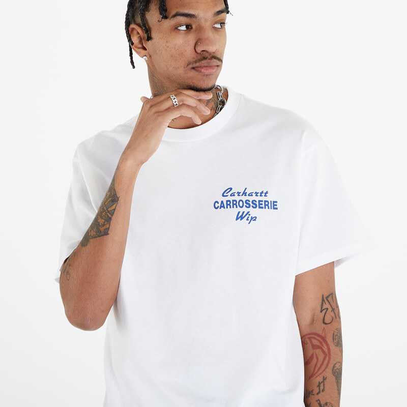Pánské tričko Carhartt WIP S/S Mechanics T-Shirt UNISEX White