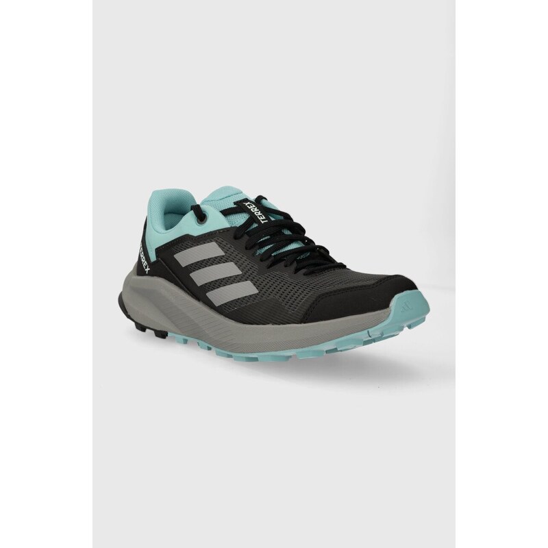 Boty adidas TERREX Trailrider dámské, černá barva, HR1182