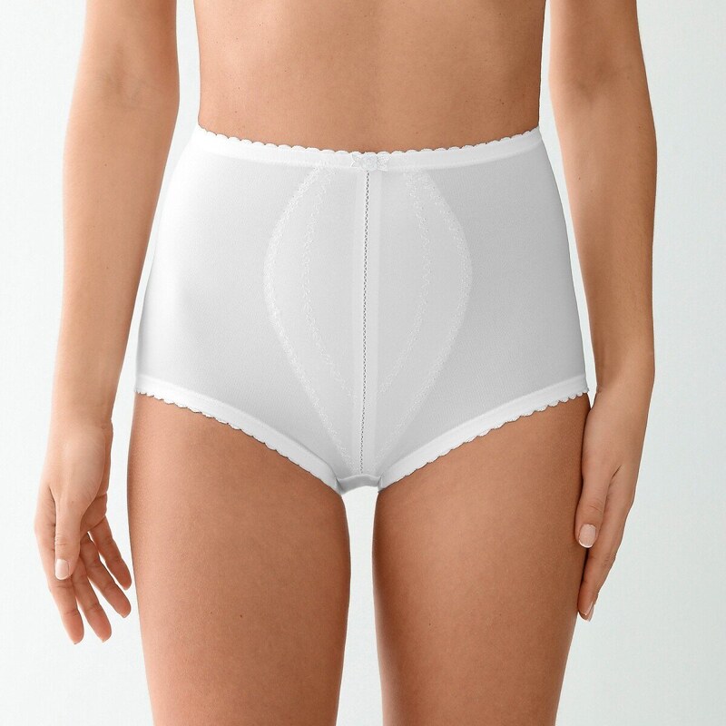 Kalhotky panty Incroyable zn. Playtex, intenzivní zpevnění bílá
