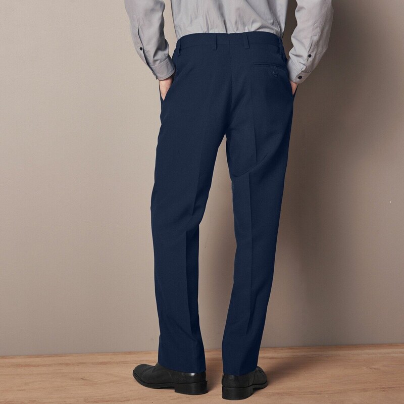 Blancheporte Kalhoty s nastavitelným pasem, polyester nám.modrá 48