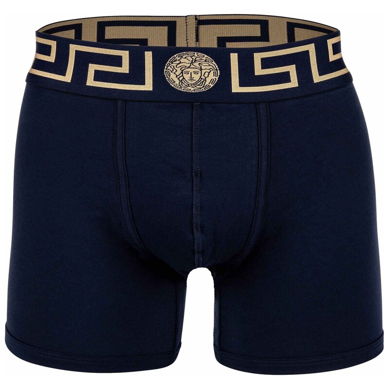 VERSACE Boxerky tmavě modrá / zlatá