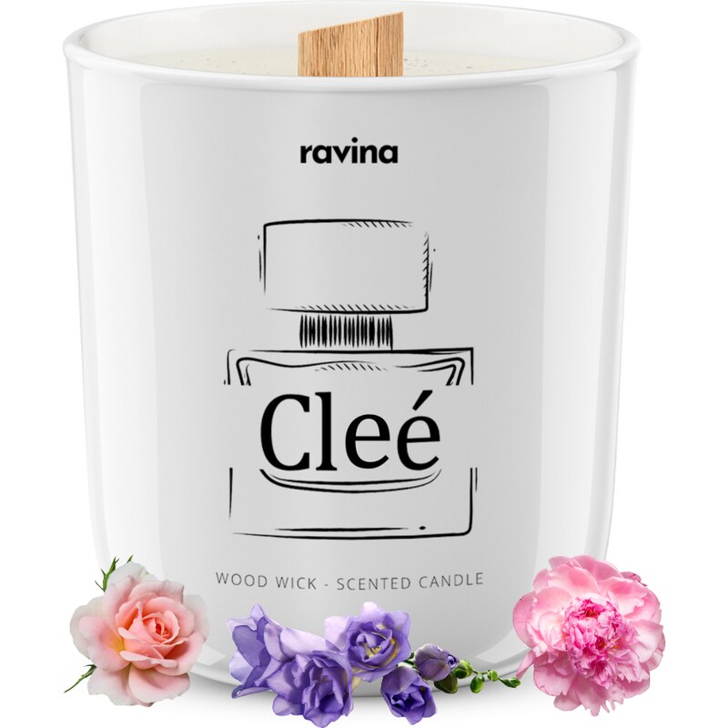 Ravina sojová svíčka - Cleé, 175g