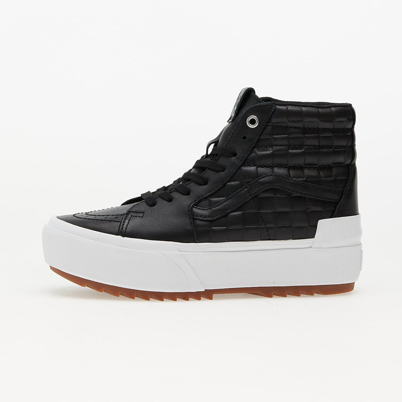 Dámské zimní boty Vans SK8 - Hi Stacked Black/ True White