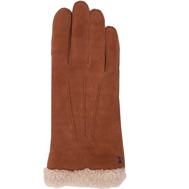 Blancheporte ISOTONER Kožené rukavice s hřejivou podšívkou ISOTONER koňaková 6,5