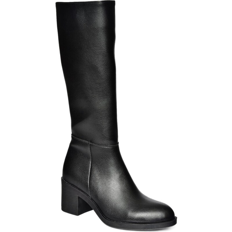 Fox Shoes R404800509 Women's Black Low Heeled Boots