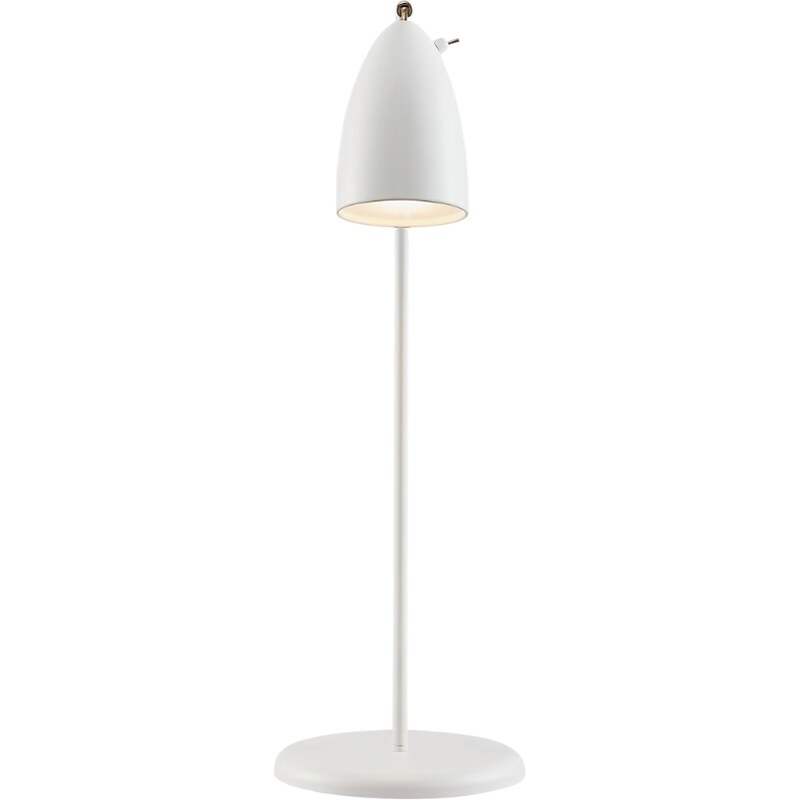 Nordlux Bílá kovová stolní lampa Nexus