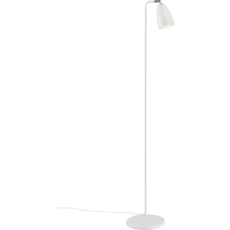 Nordlux Bílá kovová stojací lampa Nexus 141 cm