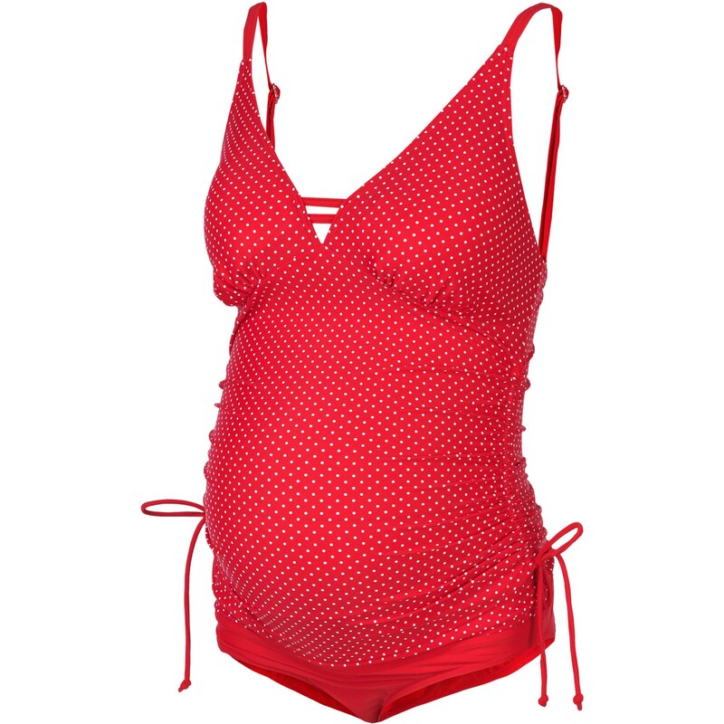 petit amour Tankiny AVA červená / bílá 69939051
