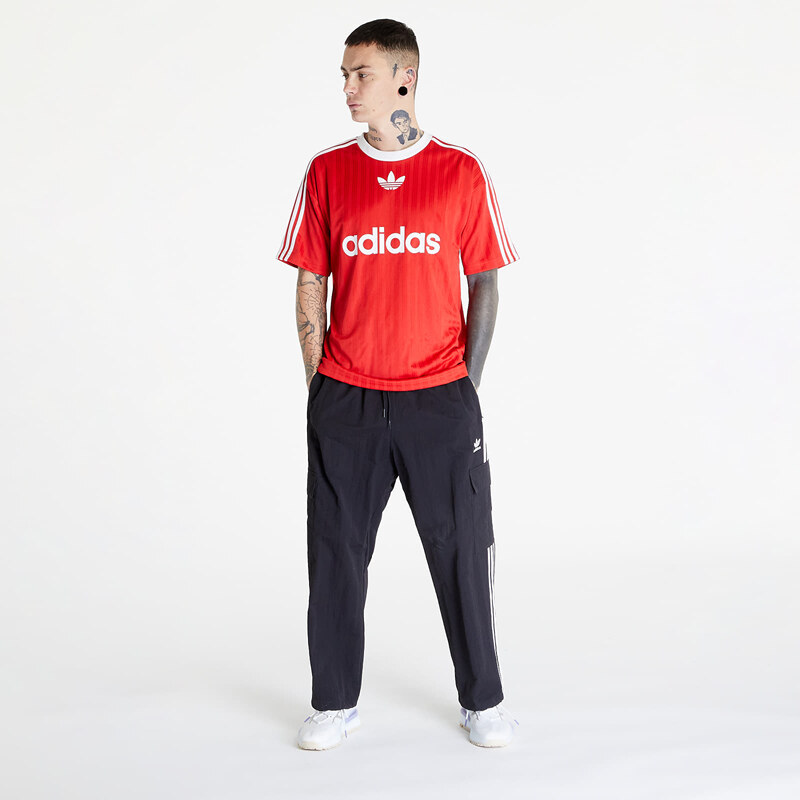 adidas Originals Pánské tričko adidas Adicolor Poly T Better Scarlet/ White