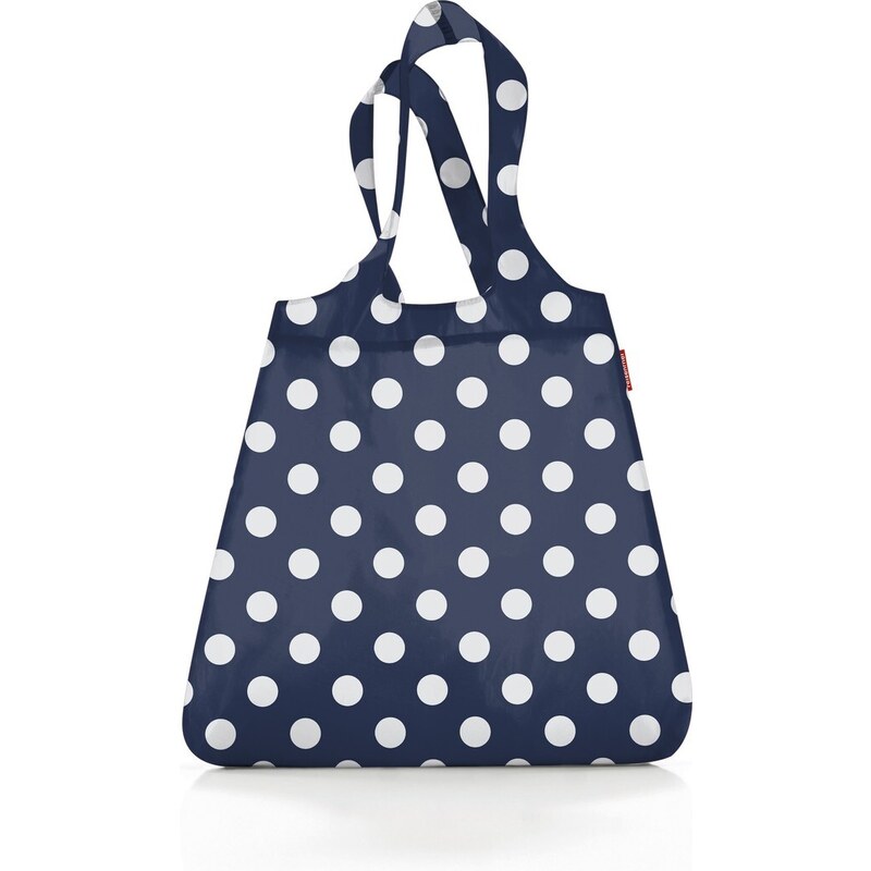 Reisenthel Skládací taška Mini Maxi Shopper Dots white dark blue