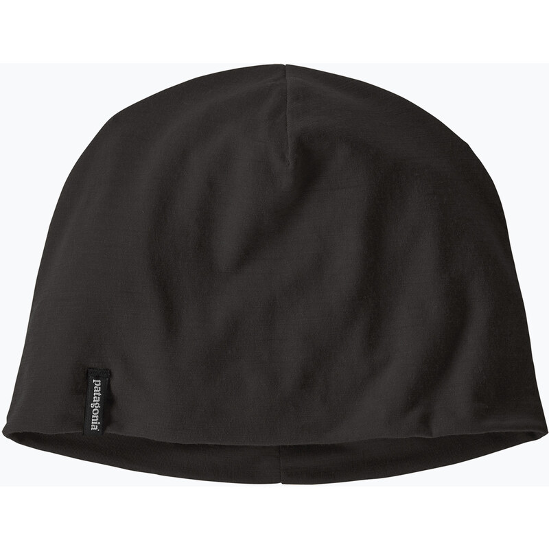Zimní čepice Patagonia Overlook Merino Wool Liner Beanie black