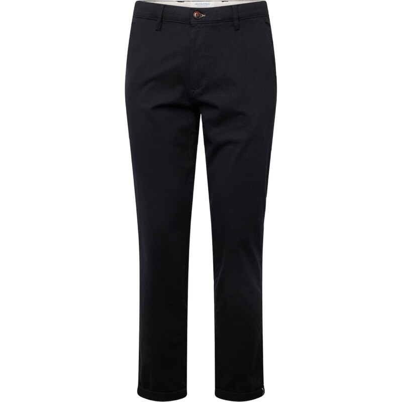 JACK & JONES Chino kalhoty JPSTMarco JJFury černá