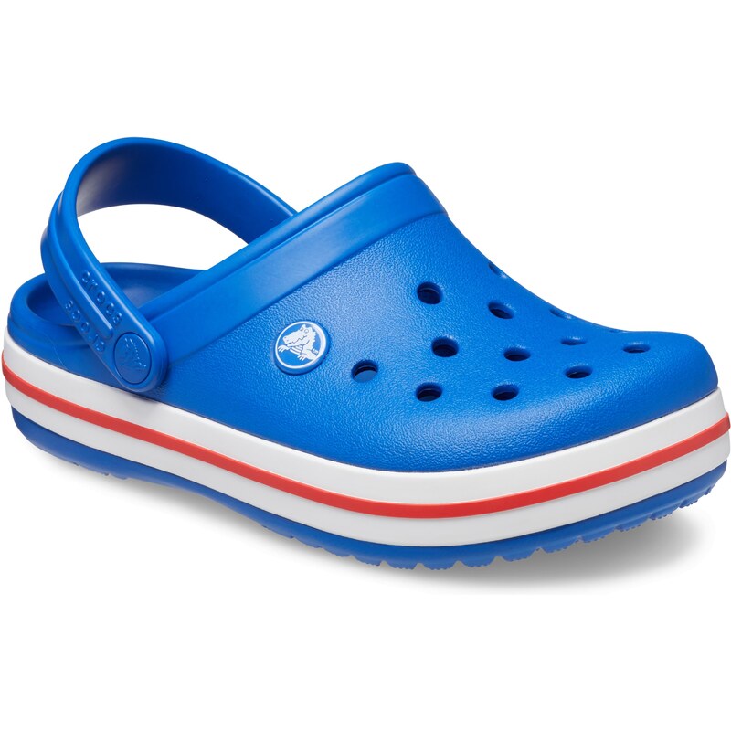 Chlapecké kroksy (rekreační obuv) CROCS-Crocband Clog K blue bolt