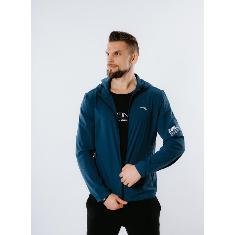 ANTA Woven Track Top-852135603-1-21Q3-Blue Velikost 3XL