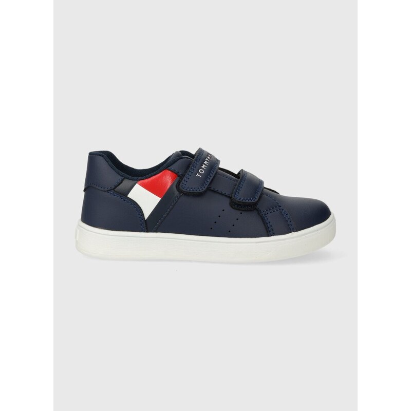 Dětské sneakers boty Tommy Hilfiger tmavomodrá barva