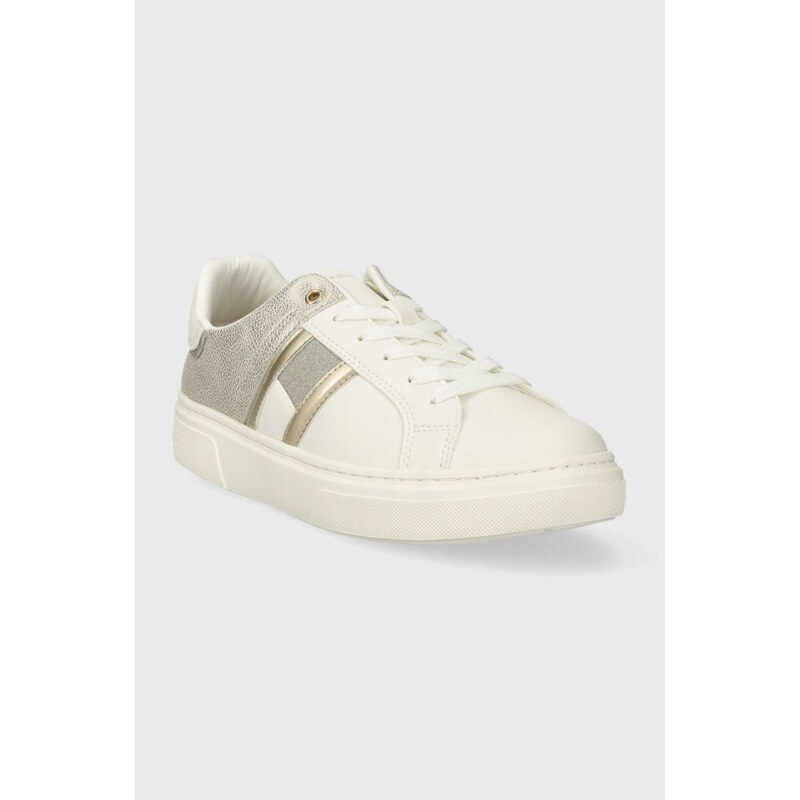 Dětské sneakers boty Tommy Hilfiger bílá barva