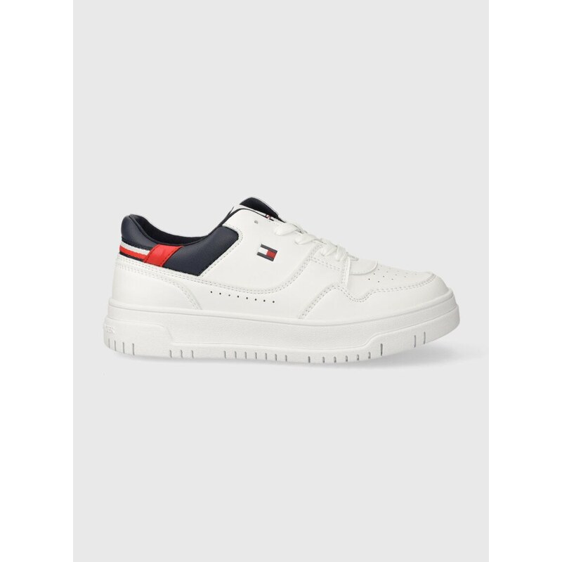 Dětské sneakers boty Tommy Hilfiger bílá barva