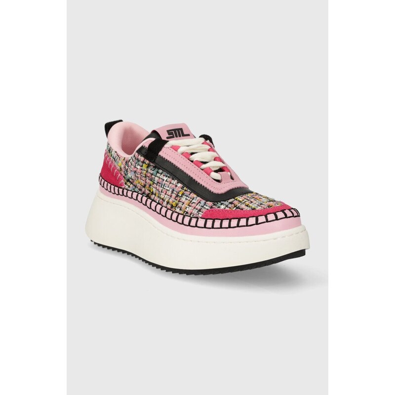 Sneakers boty Steve Madden Doubletake růžová barva, SM11002798