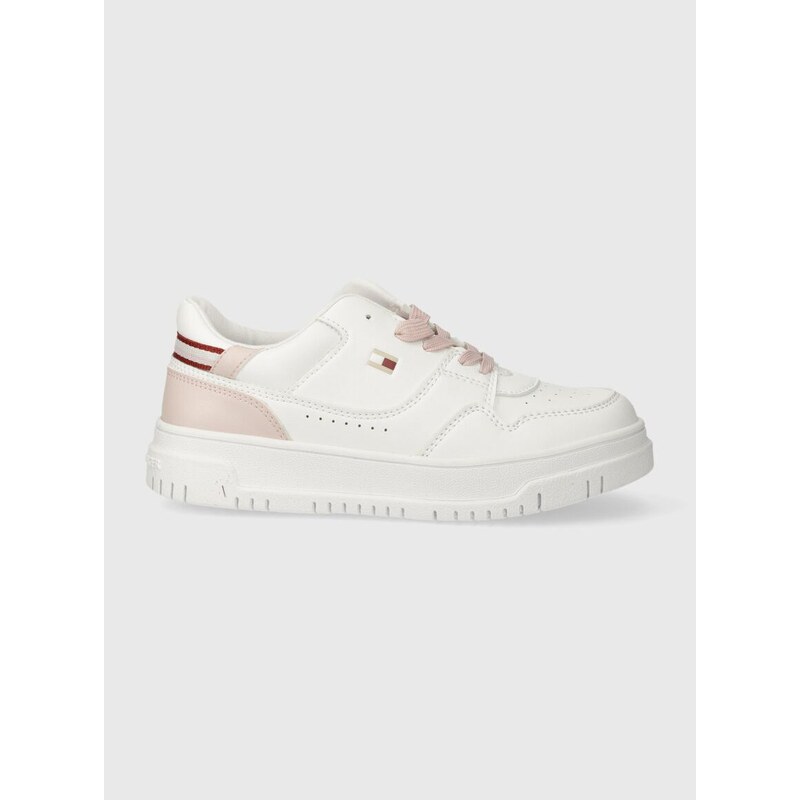 Dětské sneakers boty Tommy Hilfiger růžová barva