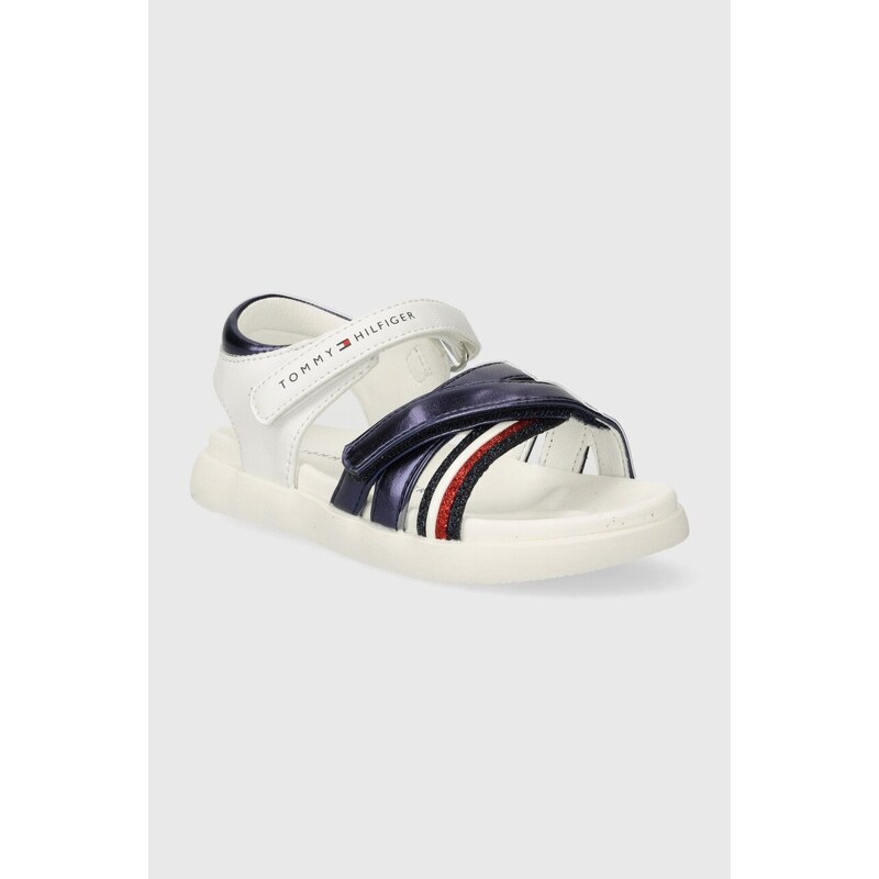 Dětské sandály Tommy Hilfiger tmavomodrá barva