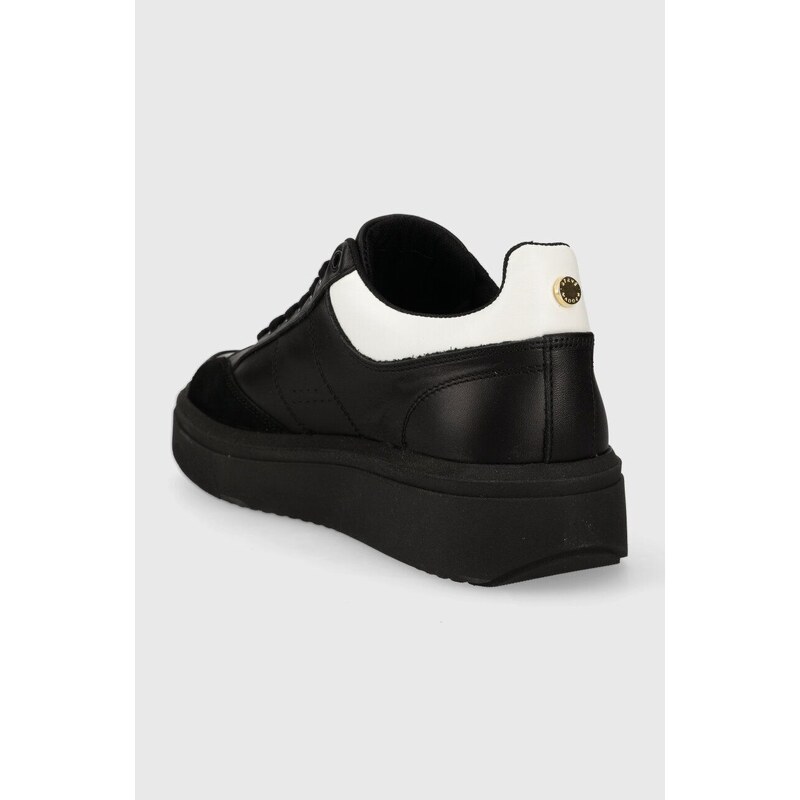 Kožené sneakers boty Steve Madden Flint černá barva, SM12000434