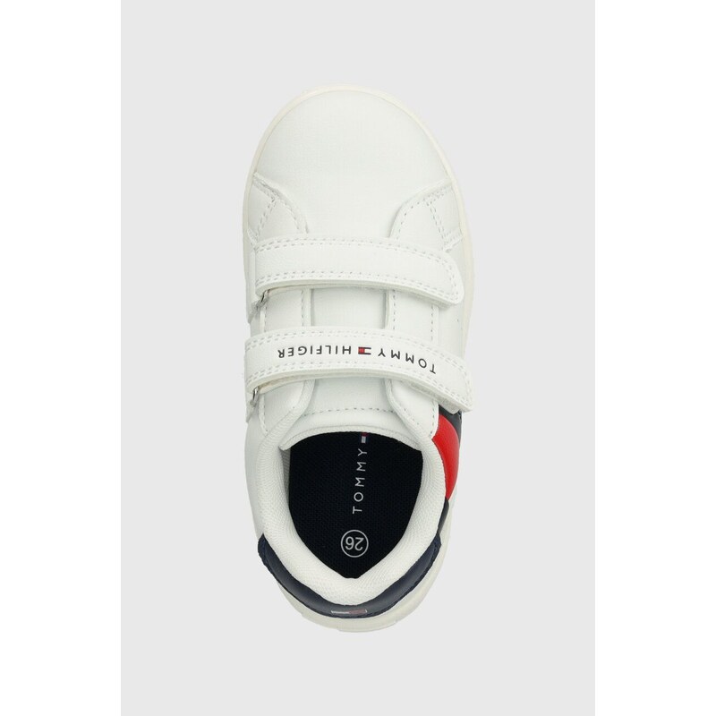 Dětské sneakers boty Tommy Hilfiger bílá barva