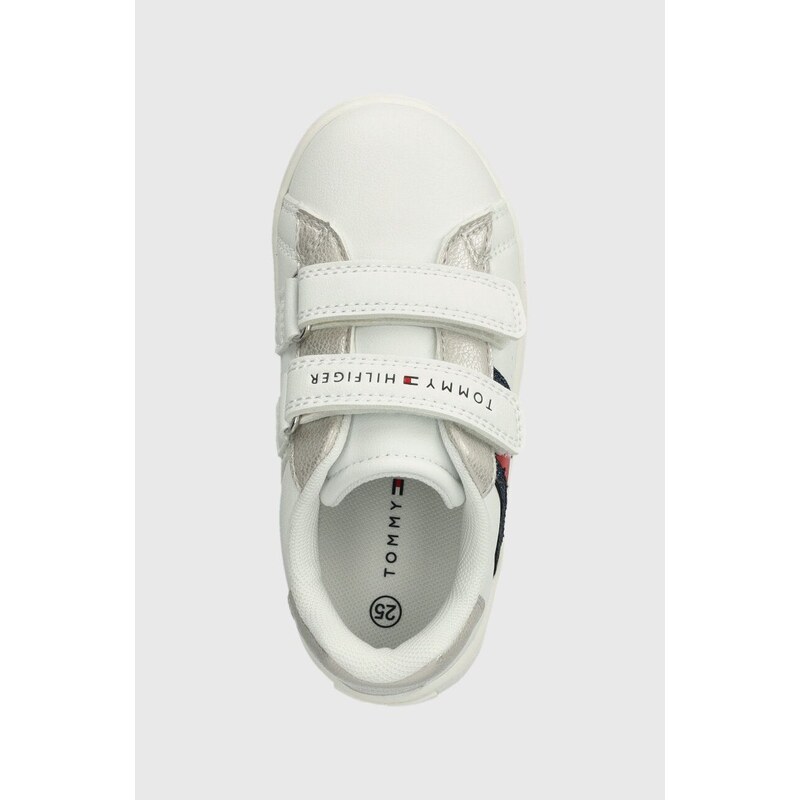 Dětské sneakers boty Tommy Hilfiger bílá barva