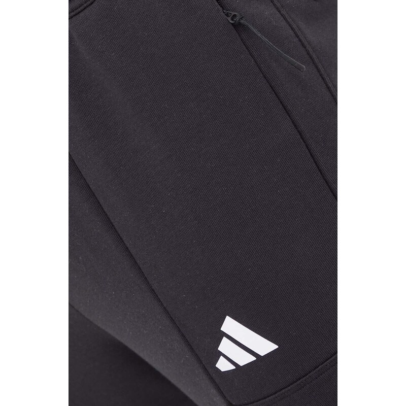 Tréninkové kalhoty adidas Performance černá barva, hladké, IT4310