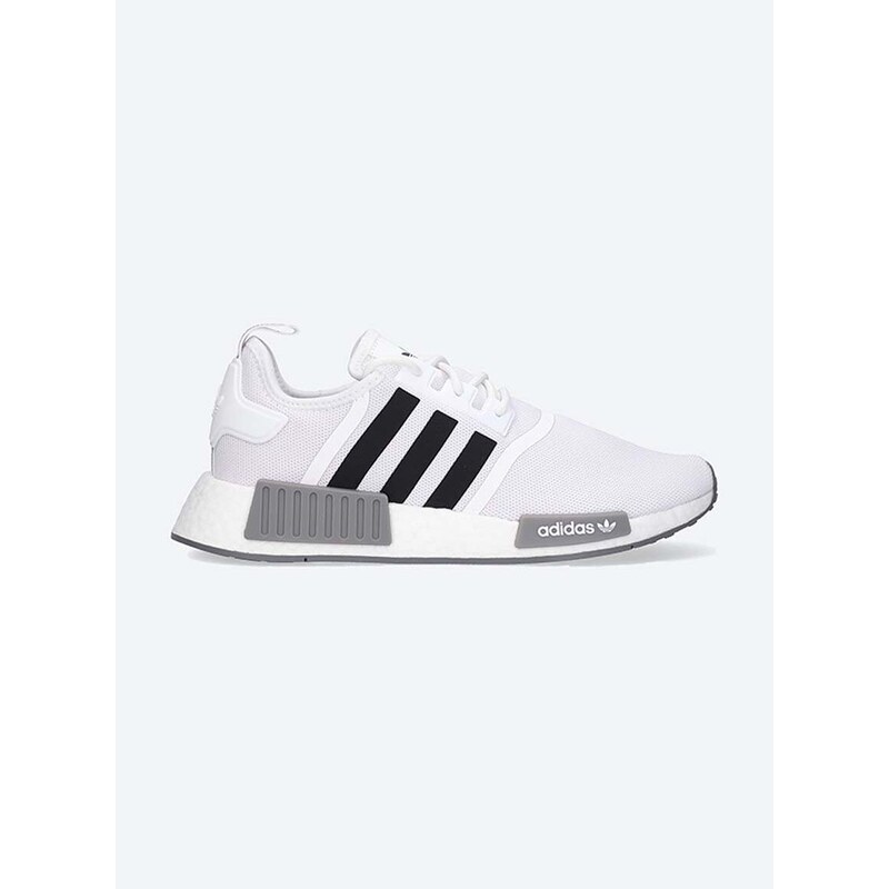 Sneakers boty adidas Originals NMD_R1 GZ9261 bílá barva, GZ9261-white