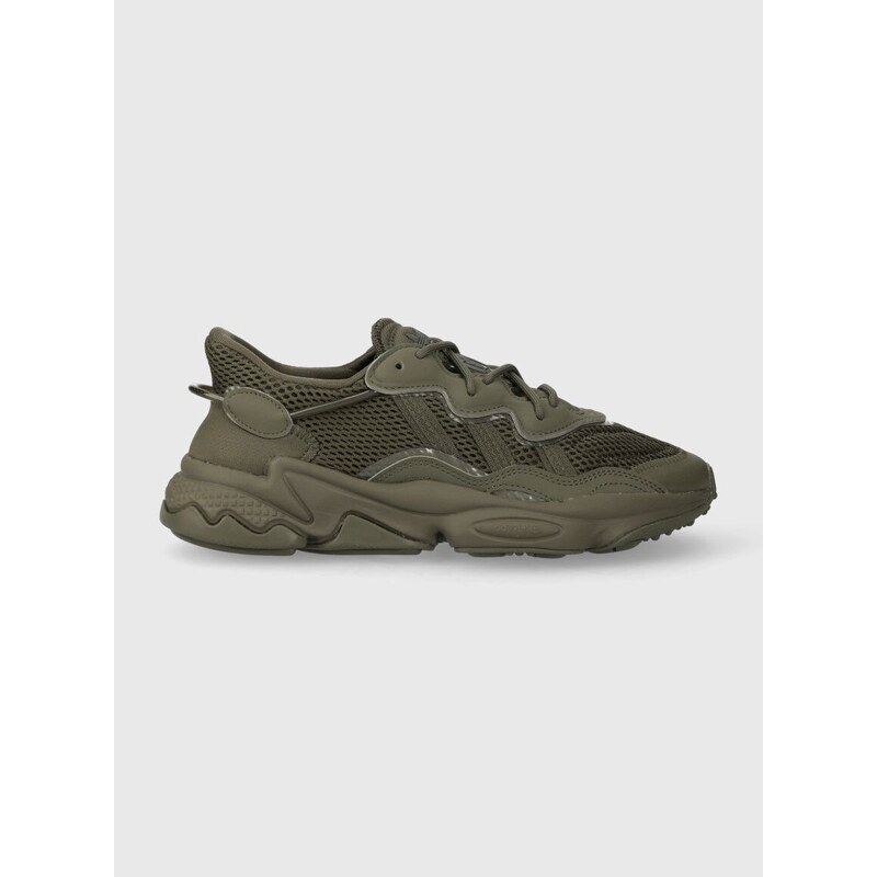 Sneakers boty adidas Originals Ozweego J zelená barva, HQ1622