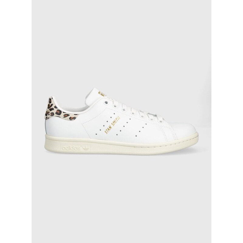 Kožené sneakers boty adidas Originals Stan Smith bílá barva, IE4634